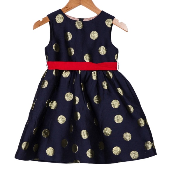 Mini Boden Polka Dot Formal Dress - Picture 1 of 5